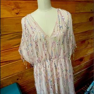 Southern Fried Chicks Sleeveless Sequin Dress